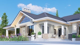 Beautiful 4 Bedroom House Designs With Floor Plan [upl. by Jenkins825]