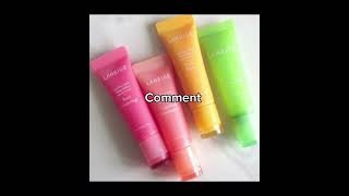 Your lip gloss if you 100 subscribers special preppy skincare lippies preppyyy [upl. by Zales]