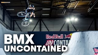 BMX Park going BIG  First Practice at Red Bull Uncontained w Drew Bezanson amp Daniel Wedemeijer [upl. by Duthie]