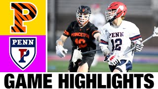 4 Pennsylvania vs 2 Princeton Lacrosse Highlights  Championship  2024 College Lacrosse [upl. by Ahsakal987]