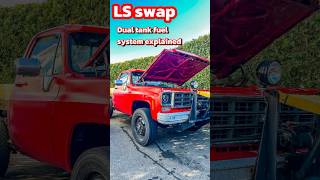 Square body ls swap fuel system explained automobile lsswap squarebody [upl. by Guido]