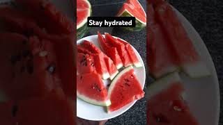 Watermelon for hydration music plantbased rawvegan [upl. by Lauree]