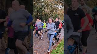 Bedford Parkrun start 261024 [upl. by Ahtivak]