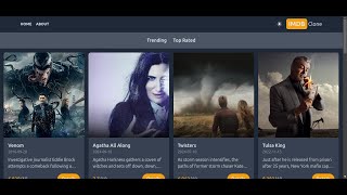 🎉 Just Launched My IMDb Clone with Nextjs Tailwind CSS amp TMDB API 🌟 Explore Now [upl. by Auqinihs]