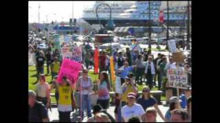 DOMA Protest March 4 Freedom Motiv 8 mix [upl. by Akimaj]