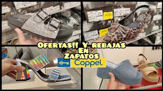 ZAPATOS EN REBAJA ETIQUETA AMARILLA🛍️ EN COPPEL ‼️ PRIMAVERA  VERANO [upl. by Llerihs802]