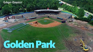 May 21 2024 Update Heres our most recent Drone video of Golden Park project in Columbus GA [upl. by Naerad]