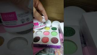 Acrylic nail kit from Temu for beginners [upl. by Atoiganap]