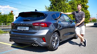 New Ford Focus Hybrid ST Line Vignale Review 2023 [upl. by Ferne]