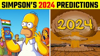 The Simpsons Predicted WHAT about India in 2024 [upl. by Hill]