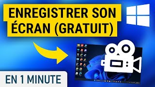 Enregistrer votre écran gratuitement sur Windows 11 [upl. by Alberic]