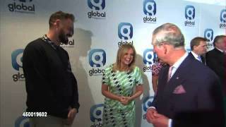 Emma Bunton meets Prince Charles 11022014 [upl. by Cesaro]