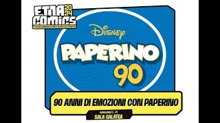 Etna Comics 2024 90 anni di emozioni con Paperino [upl. by Bluhm]