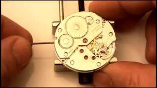 ETA UNITAS 6498 1 SWISS MADE MECHANICAL WATCH MOVEMENT SIMILAR TO 6497 [upl. by Kim]