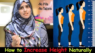 Height Increase in Teenagers ll Grow Taller Naturally ll How to increase Height at Home [upl. by Elleined79]