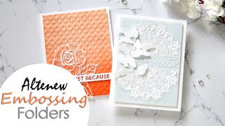 2 EASY Ways to Add Colour to 3D Embossing Folders [upl. by Curzon]