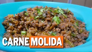 Cómo Hacer Picadillo de Carne o Carne Molida [upl. by Binnie]