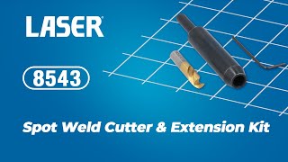 8543  Spot Weld Cutter amp Extension Kit  Laser Tools [upl. by Ado]