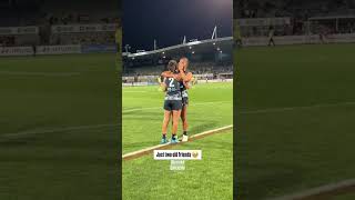 Jess Dal Pos amp Darcy Vescio one final time as AFLW teammates  Round 10 2024 [upl. by Magocsi]