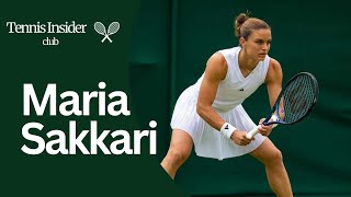 Maria Sakkari  The Story Behind The Greek Tennis Champion [upl. by Elockcin]