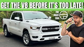 2024 RAM 1500 review V8 Laramie Sport 4x4 pickup [upl. by Eniamerej]