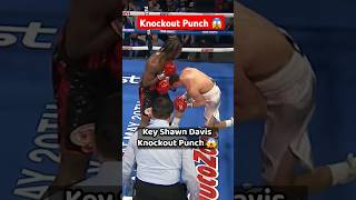 KeyShawn Davis Knockout Punch Revealed 😱 shorts boxing ytshorts [upl. by Ahsiner]