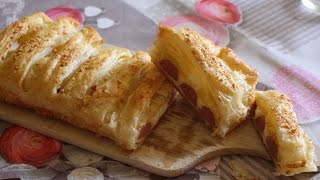 Strudel salato  Ricetta con la pasta sfoglia [upl. by Riddle621]