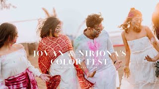 Jovan amp Nirjona’s Color Fest  Jovan Wedding  ছায়াছবি  Chayachobi [upl. by Ikiv]