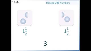 How to Work Out Half of Odd Numbers [upl. by Laurentia]