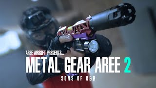 Metal Gear Aree 2 Sons of GBB  Modern Airsoft Indoor Park [upl. by Heda]