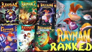 Ranking EVERY Rayman Game From WORST TO BEST Top 8 Games [upl. by Anertac]