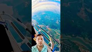 Sky diving 😂🤿trending skydiving adventure paragliding travel music shortsytshorts [upl. by Lorianne589]