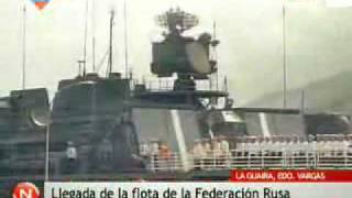 Flota Rusa Toca Puerto Venezolano [upl. by Ilek]