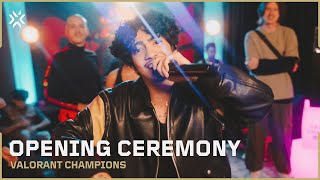 2023 VALORANT Champions Opening Ceremony Performance Ft Grabbitz bbno emei Jazz and ericdoa [upl. by Kone149]