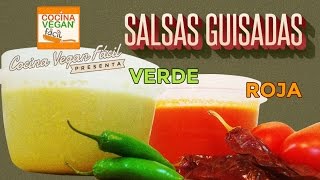 Salsas guisadas  Cocina Vegan Fácil Reeditado [upl. by Amieva606]