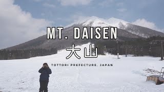 SNOWBOARDING in Mt Daisen in Tottori JP [upl. by Venn]