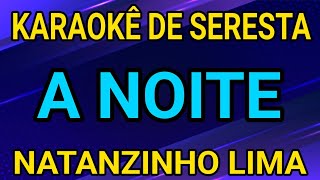 KARAOKÊ  A NOITE  NATANZINHO LIMA [upl. by Notsehc]