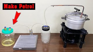 Plastic to Fuel  Using Waste Oil Burner to distill into Petrol [upl. by Christoffer517]