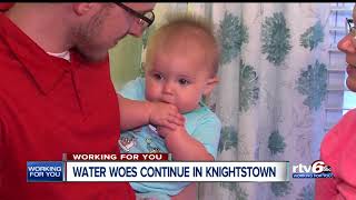 Water woes continue in Knightstown brown water still running a month after town promises repairs [upl. by Betthezel877]