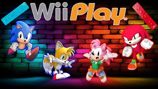 LOS MINI SONICOS JUEGAN  Wii Play [upl. by Leinahtan]