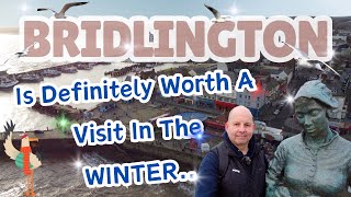 BRIDLINGTON In The Winter  And Its Definitely Worth A Visit In January  Everything Is Open [upl. by Hakeber]