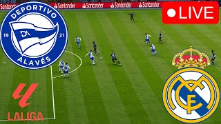 🔴Alavés vs Real Madrid EN VIVO  LALIGA 2324 Partido completo de destacados ampliados [upl. by Whitebook]