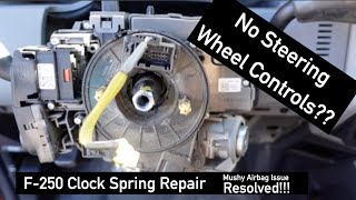 2015 F250 Clock Spring Repair [upl. by Ress]