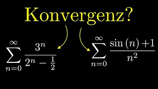 Majorantenkriterium amp Minorantenkreiterium Konvergenz von Reihen Beispiele [upl. by Cirri247]