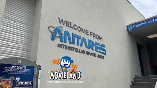 Antares Interstellar Space Lines Movieland Park Full Experience 4K [upl. by Leilani]