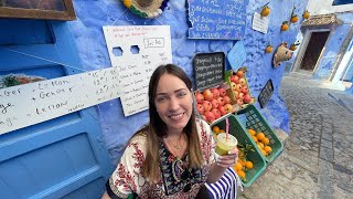 1 Juice Hunt in Chefchaouen Morocco 🇲🇦 [upl. by Nelluc]