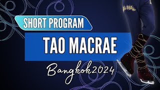 Tao MACRAE GBR  Junior Men Short Program  Bangkok 2024 [upl. by Aitret]