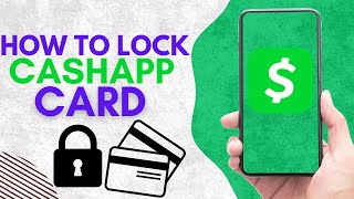 How To Lock Cash App Card 2024 STEP BY STEP [upl. by Toolis]