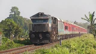 15930 New Tinsukia  Tambaram Express with Siliguri WDP4 20081 sprint at MPS [upl. by Juliano]