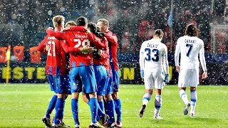 FC Viktoria Plzeň versus SSC Neapol  HD [upl. by Neveda]